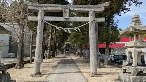 飛龍八幡宮の鳥居