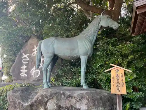 駒木諏訪神社の狛犬