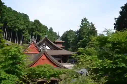 長命寺の景色