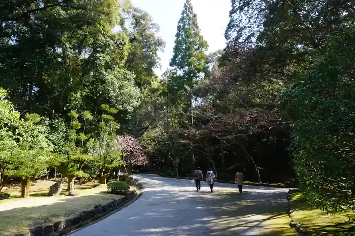 伊勢神宮内宮(皇大神宮)の庭園