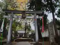 豊玉氷川神社の鳥居