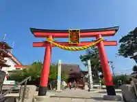 綱敷天満宮の鳥居