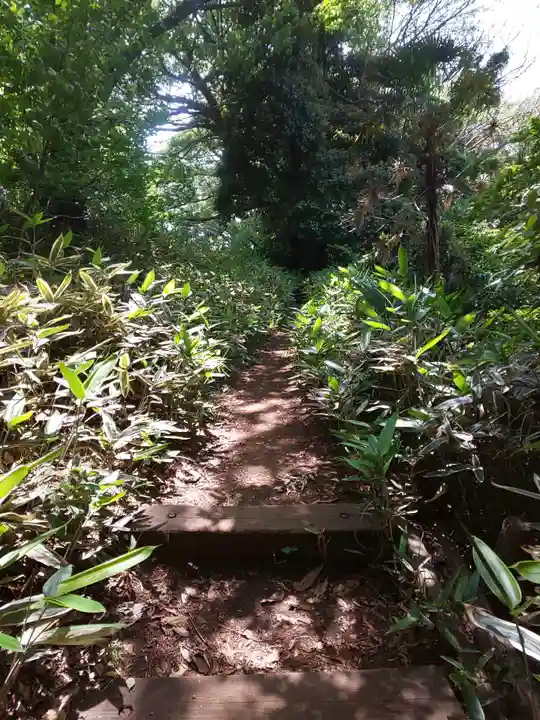 有鹿神社奥宮の周辺