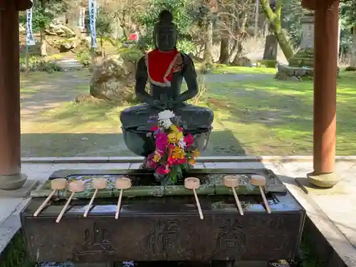 華厳寺の手水