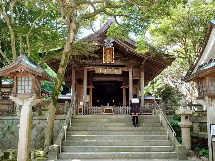 志賀海神社の本殿