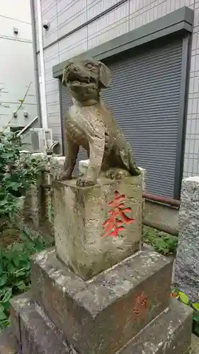 道祖神社の狛犬