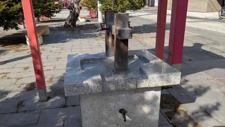 旭川銀座弁天神社の手水舎