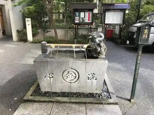 虎ノ門金刀比羅宮の手水舎