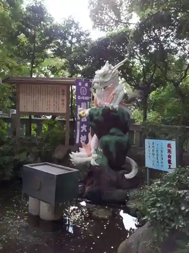 江島神社の狛犬