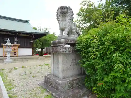 柳澤神社の狛犬