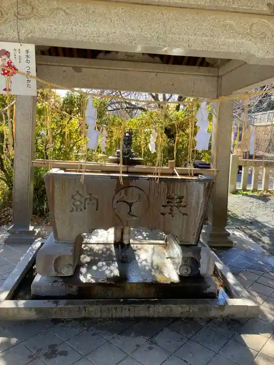 八雲神社(緑町)の手水舎