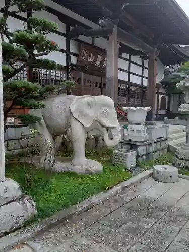 宗青寺の像