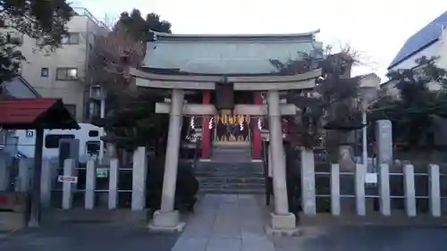 中原八幡神社の鳥居