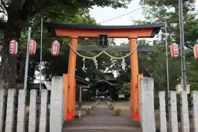 水海道鎮守 八幡神社の鳥居