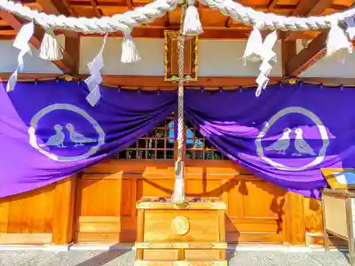 日置八幡宮の本殿・本堂