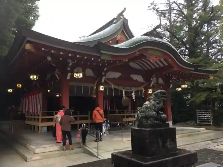 越ヶ谷久伊豆神社の本殿・本堂