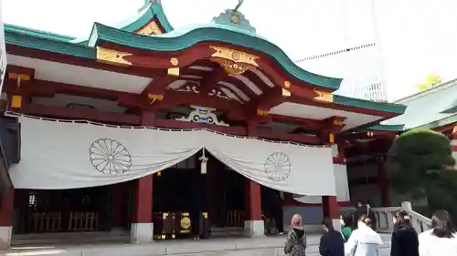 日枝神社の本殿・本堂