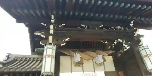 大阪天満宮の山門・神門