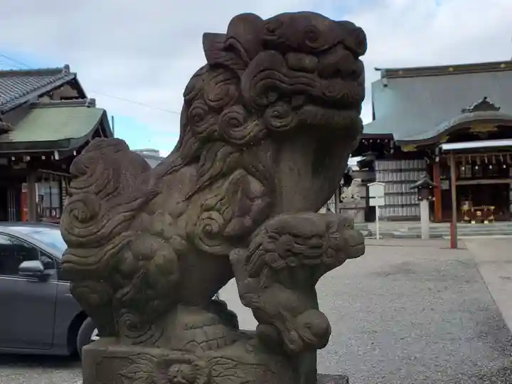 片山八幡神社の狛犬