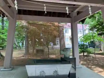 大谷地神社の手水舎