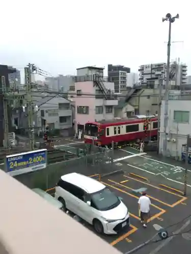 品川神社の景色