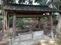 神川神社の手水舎