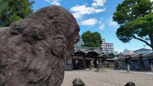 姫嶋神社の狛犬