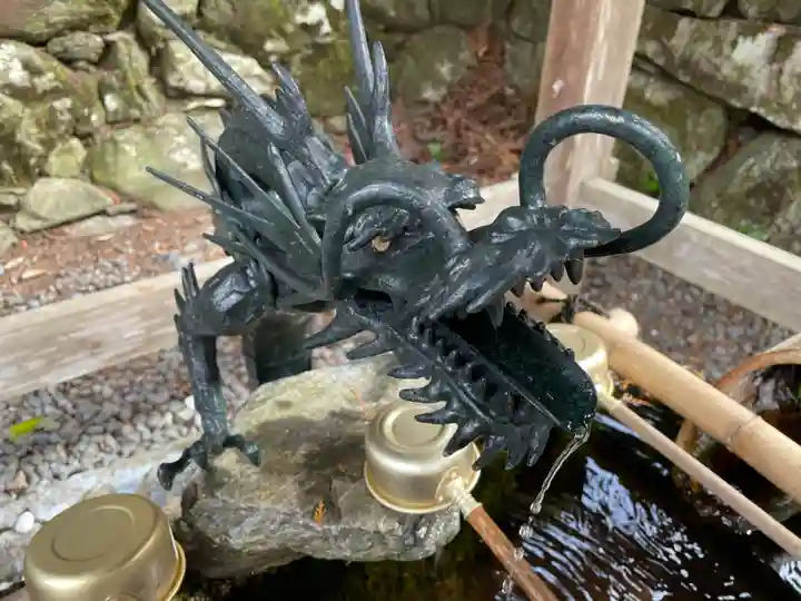 葛川息障明王院の手水舎