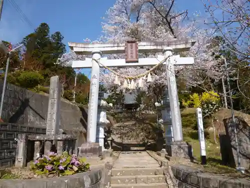 櫻田山神社の鳥居