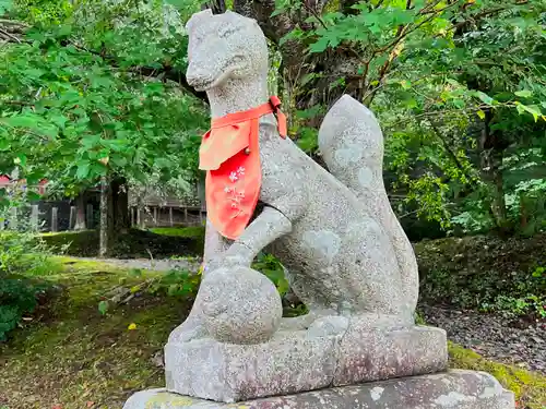 志和稲荷神社の狛犬