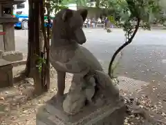 花園神社の狛犬