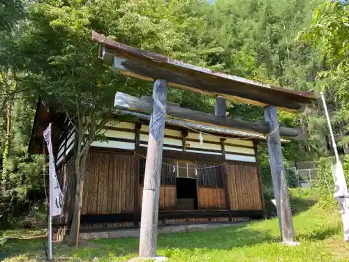 北赤井神社の鳥居