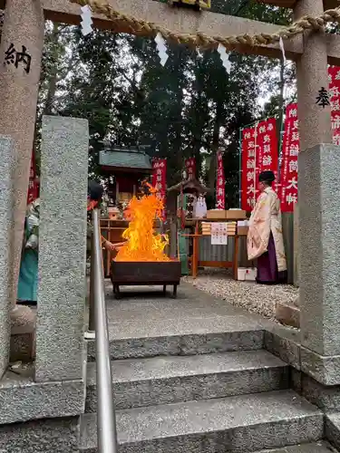 夜疑神社のお祭り