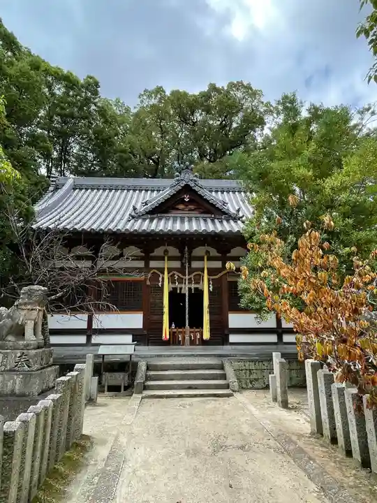 丹比神社の本殿・本堂