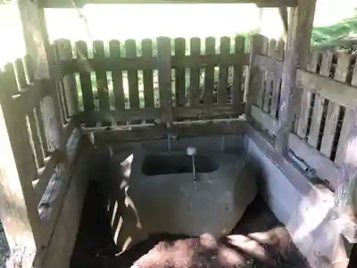大森賀茂神社の手水舎