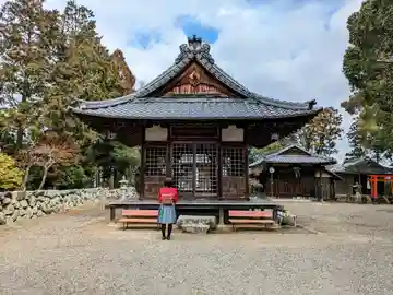 戸津神社の本殿・本堂