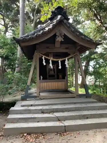 水晶六所神社の本殿・本堂