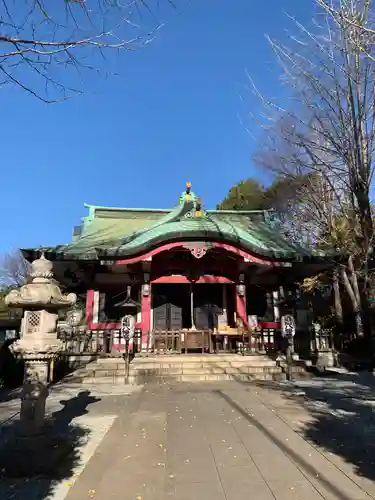 市谷亀岡八幡宮の本殿・本堂