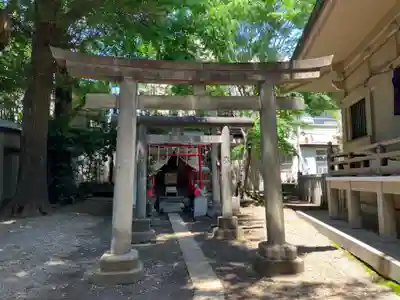 上目黒氷川神社の鳥居