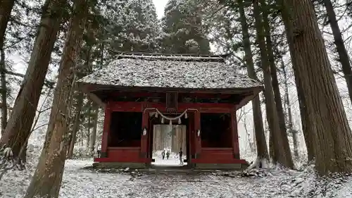 戸隠神社奥社の山門・神門