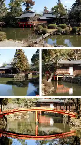 宇佐神宮の庭園