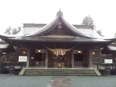 阿蘇神社の本殿・本堂