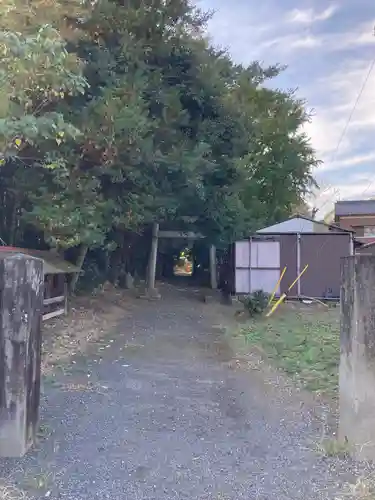 久伊豆神社の鳥居