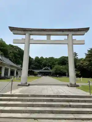 群馬県護国神社の鳥居