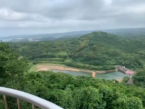 男嶽神社の景色