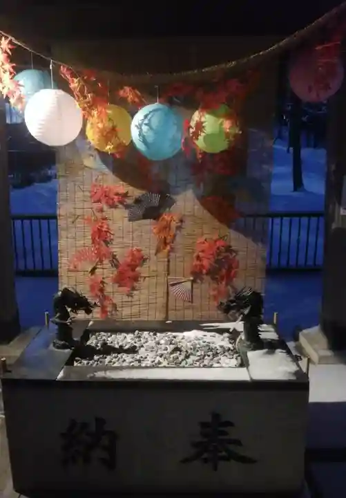 美幌神社の手水舎