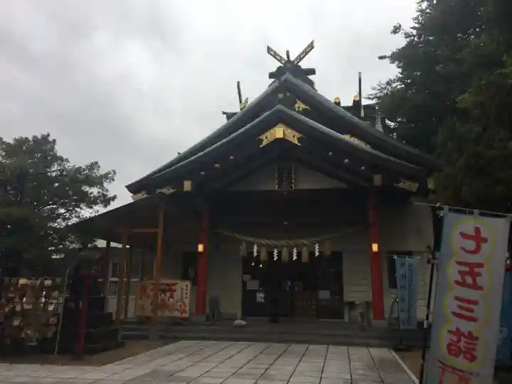 発寒神社の本殿・本堂
