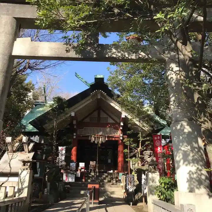 江東天祖神社の鳥居