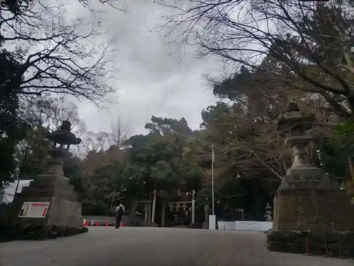 枚岡神社の鳥居