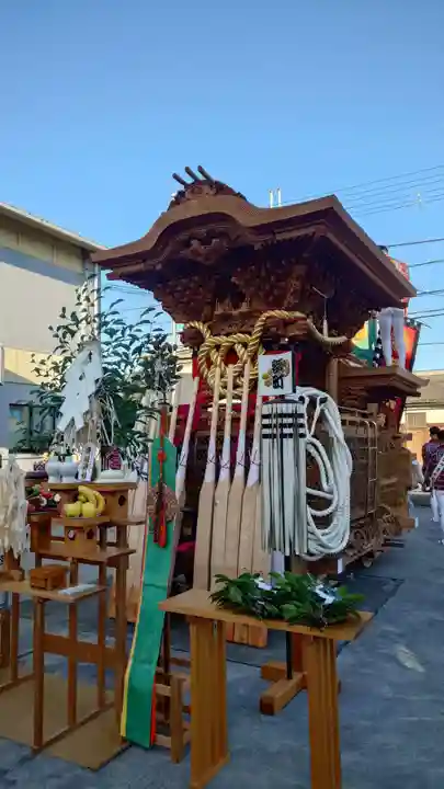 夜疑神社のお祭り